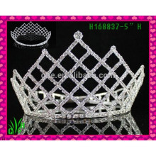 Neue Designs Rhinestone die neuesten billigen Krone Schmuck eine Tiara